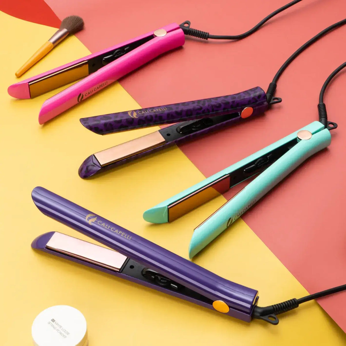 Titanium Pro 1-Inch Hair Straightener – Pink