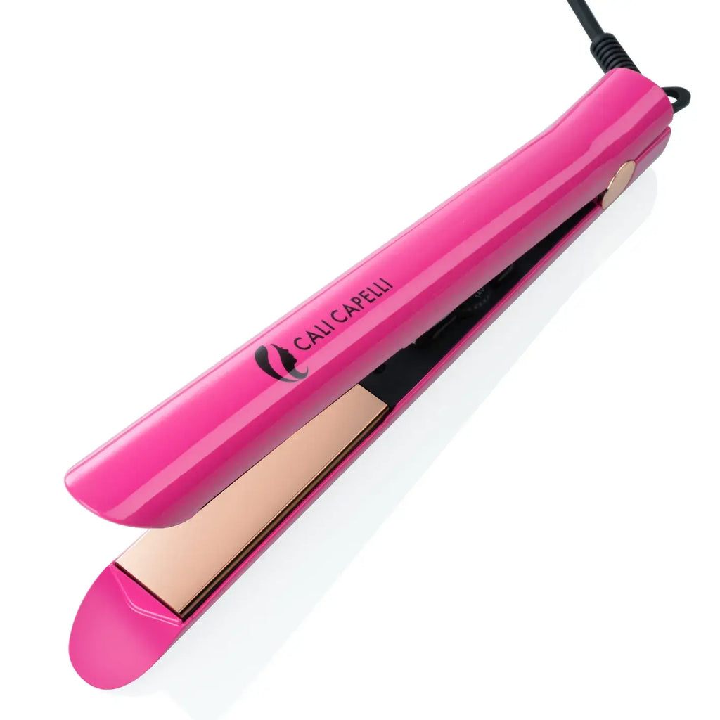 Titanium Pro 1-Inch Hair Straightener – Pink