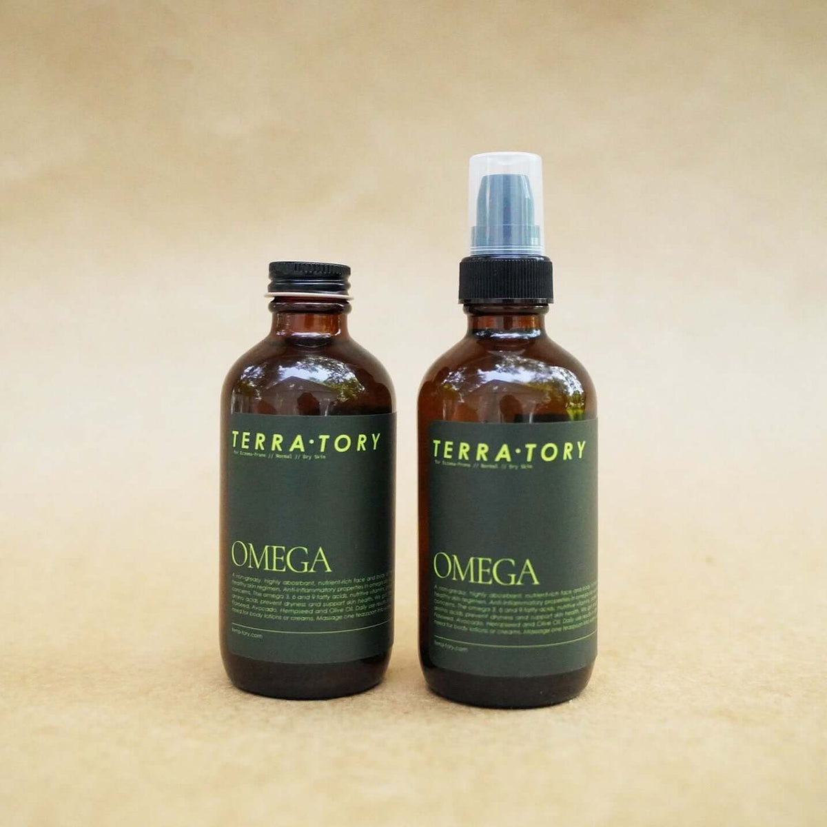 Omega Body Oil: Petrichor
