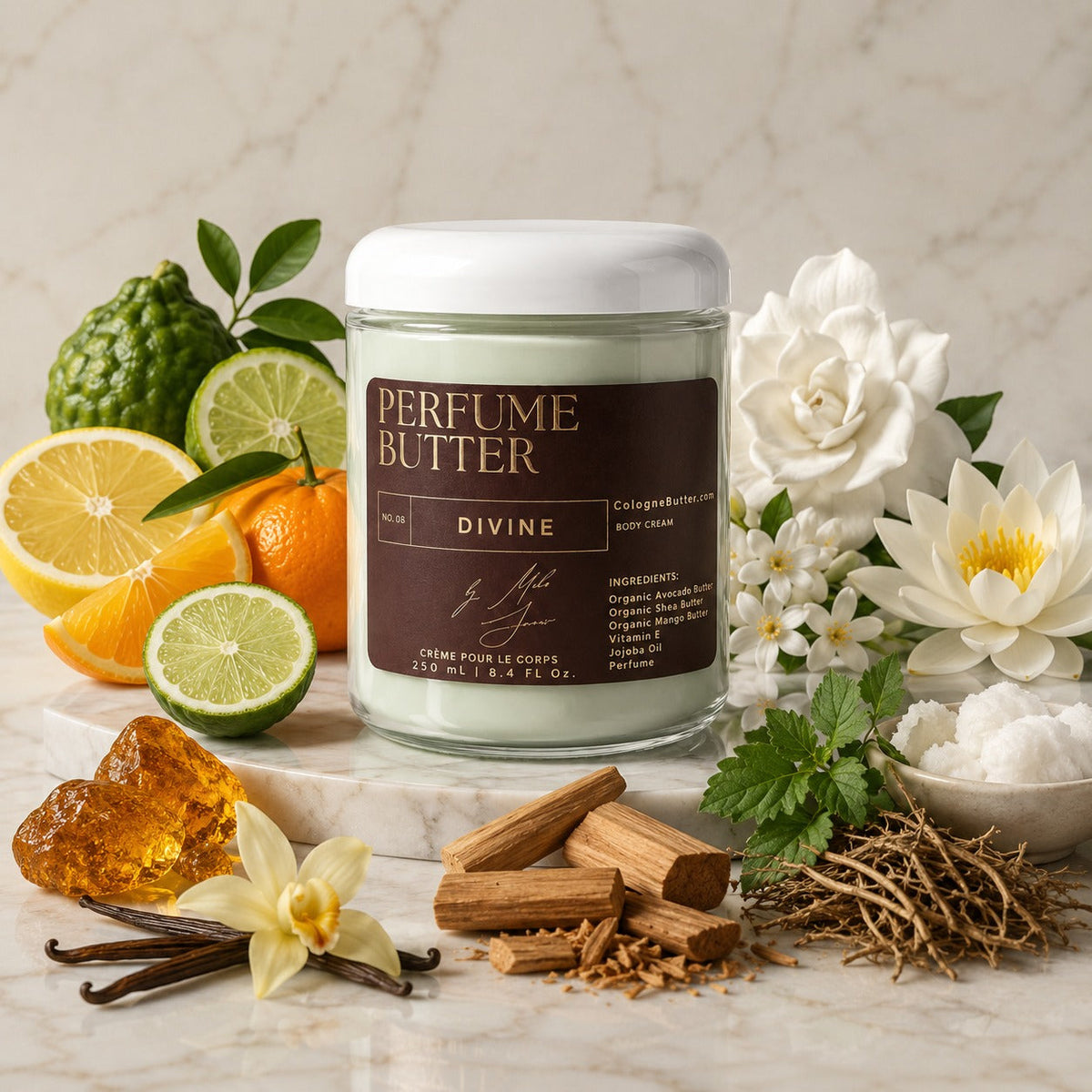 Luxury Perfume Body Butter – 8 Signature Scents