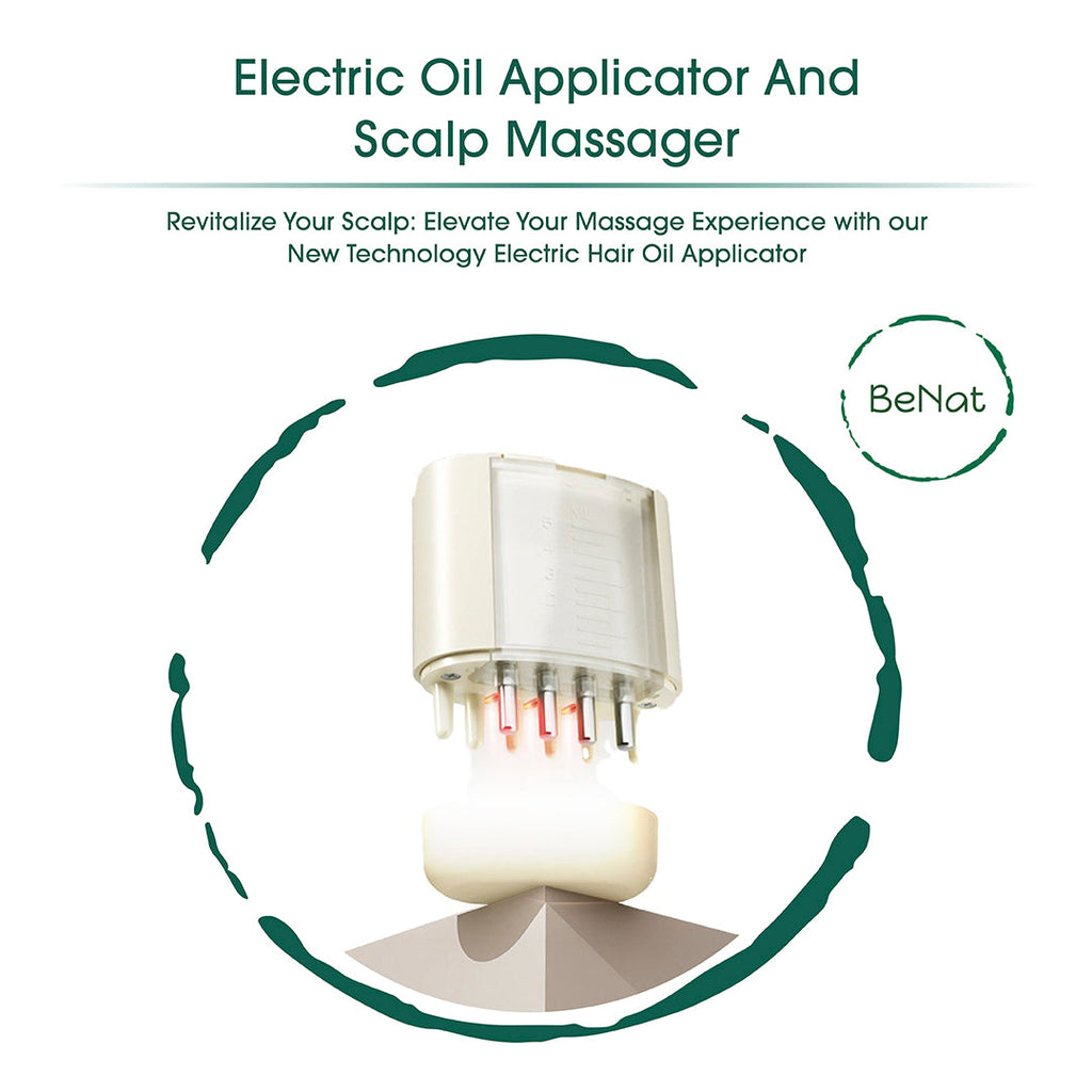 BeNat electric scalp massager and hair oil applicator - image 2