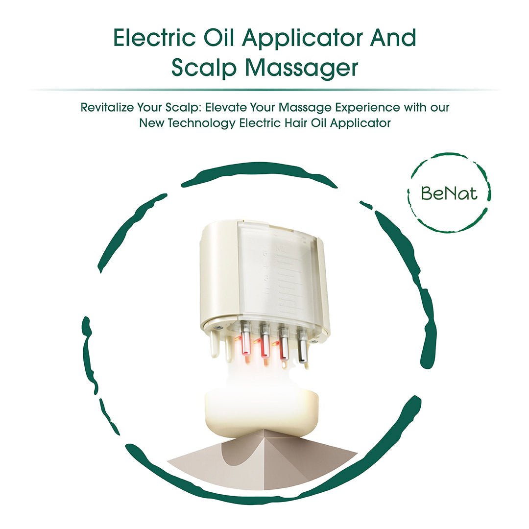BeNat electric scalp massager and hair oil applicator - image 2
