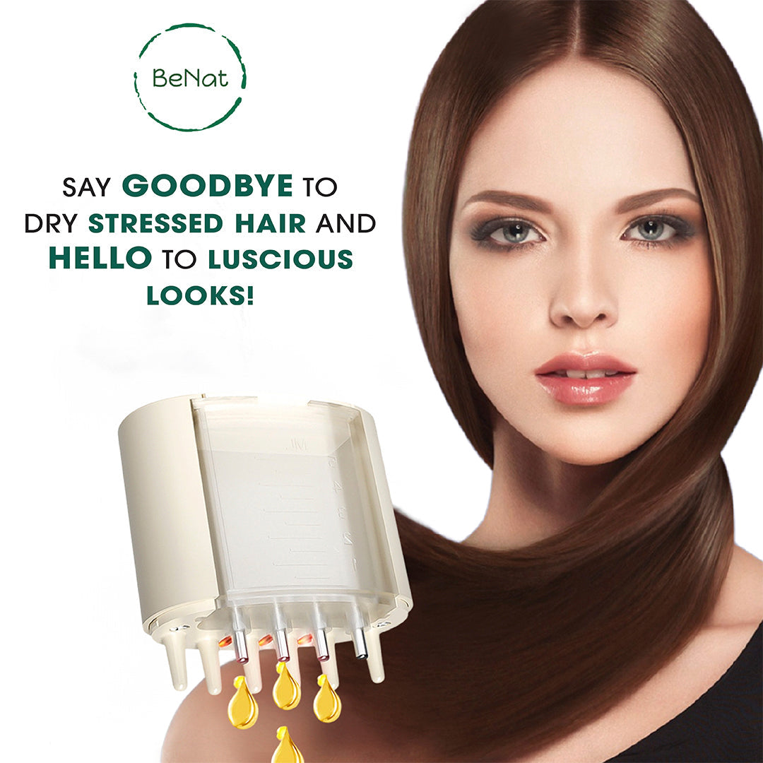 BeNat electric scalp massager and hair oil applicator - image 6