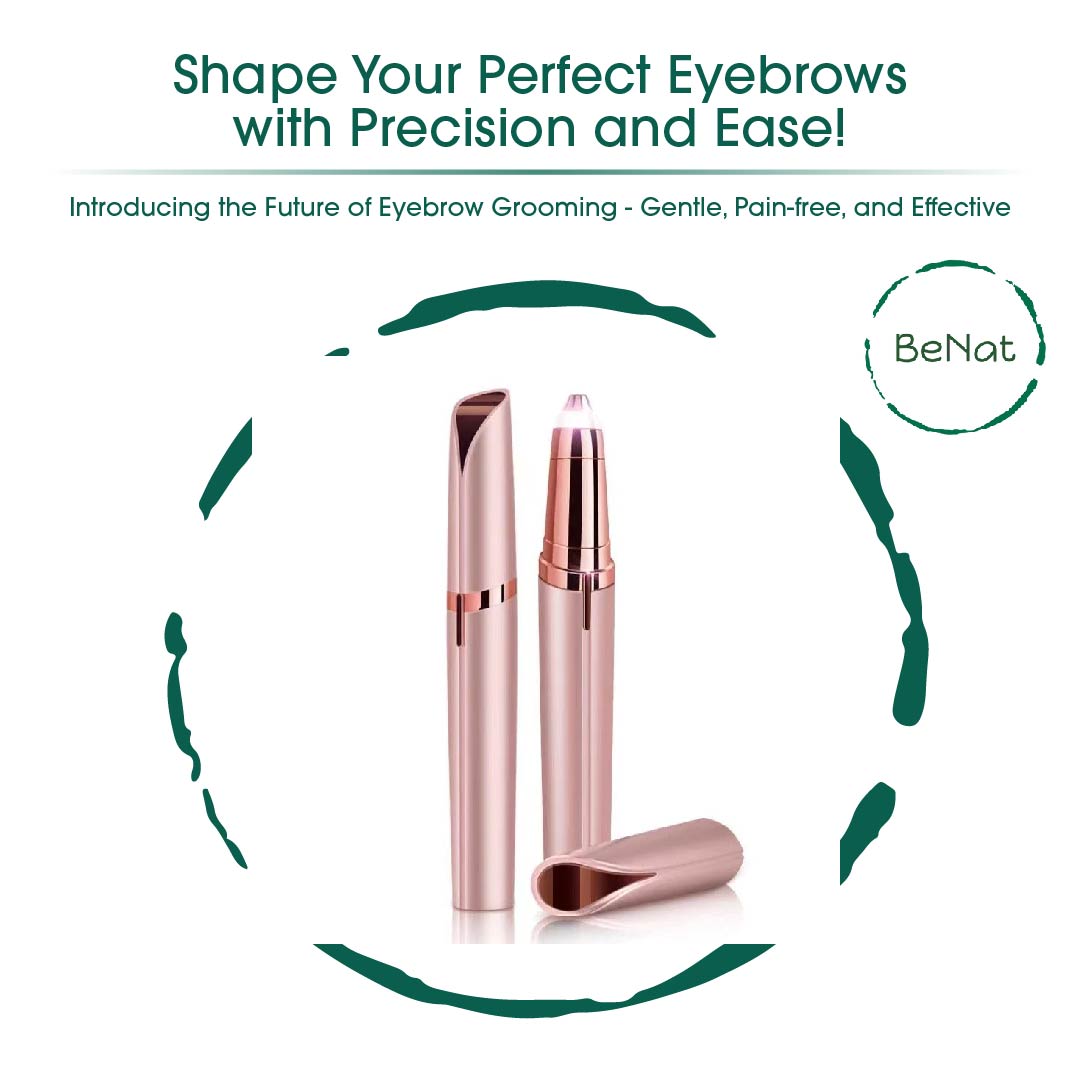 The Effortless Beauty Kit -Facial Hair Remover, Eyebrow Trimmer & Heated Eyelash Curler Set - product photo 3