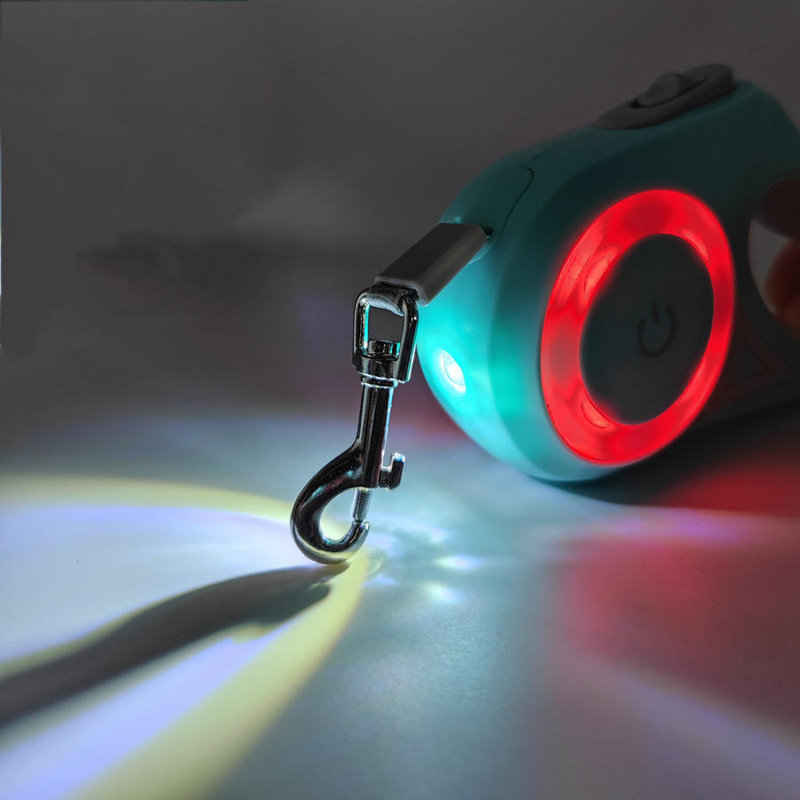 Glowing Automatic Retractable Dog Rope Pet Leash