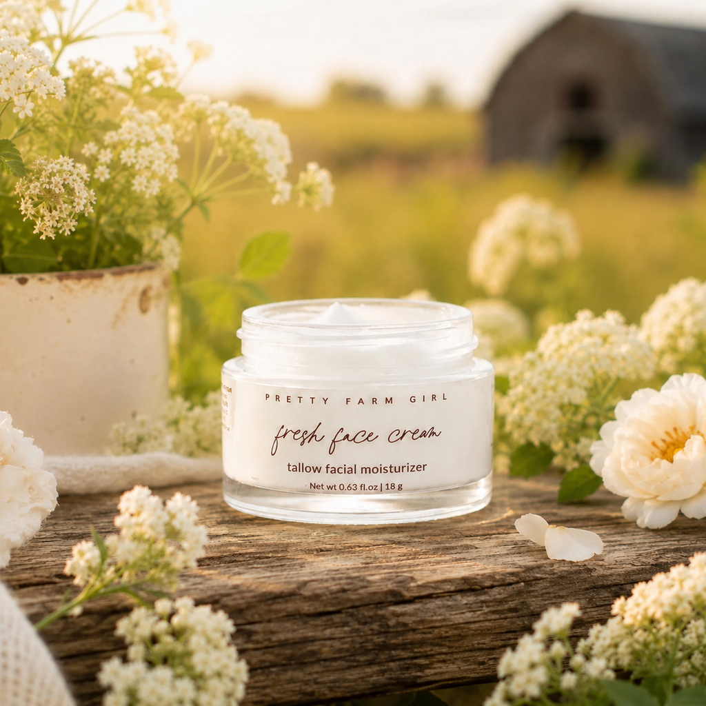 Pretty Farm Girl Fresh Face Tallow Cream – 22 g