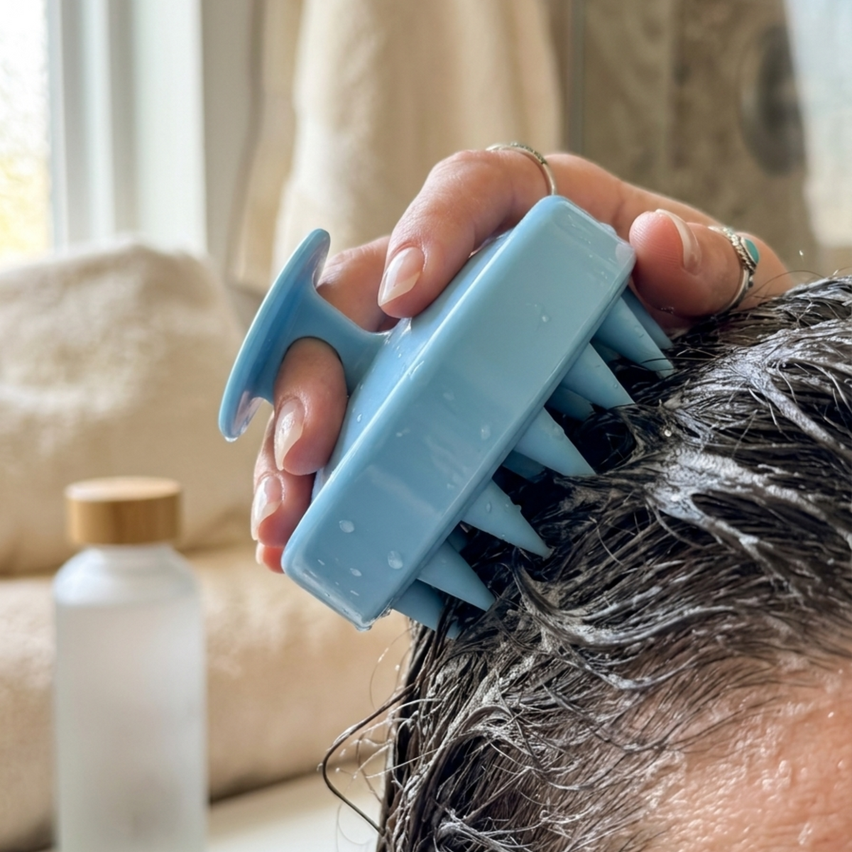 2-Pack Scalp Scrubber & Hair Growth Massager - product photo 9