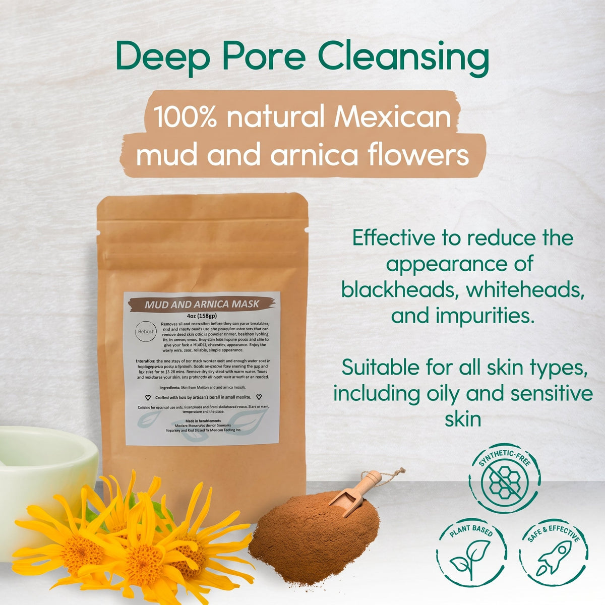 Mud and Arnica Mask - product photo 7