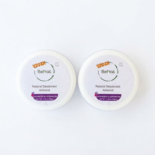 2-Pack All-Natural Deodorant Cream - product photo 1