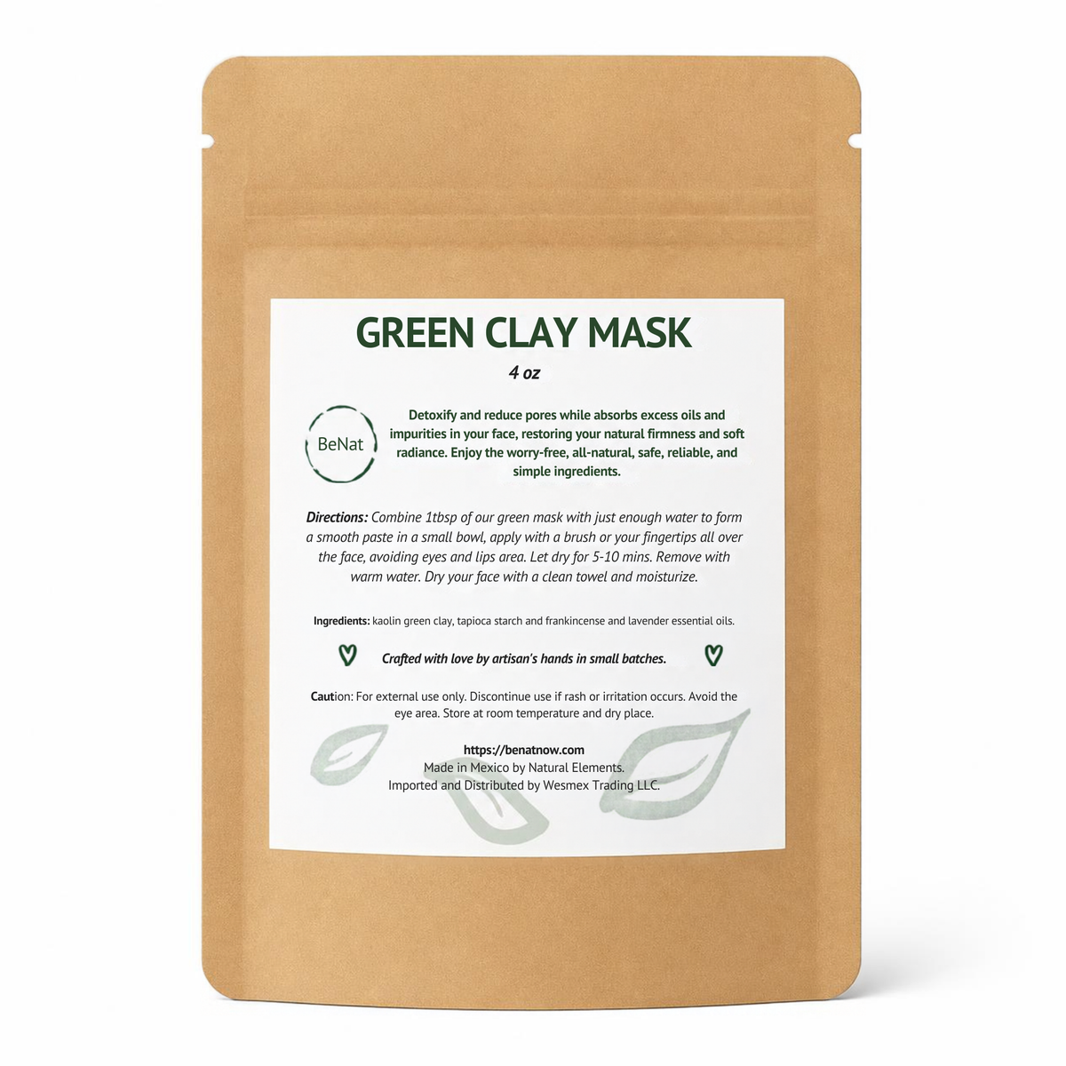 Green Clay Mask | Pore-Refining Facial Detox - product photo 10