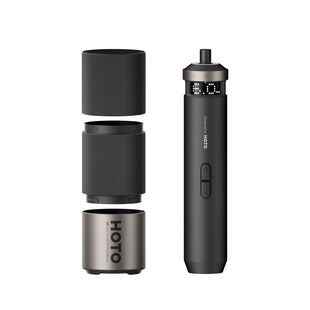 HOTO PixelDrive Cordless Screwdriver – Digital Torque Control