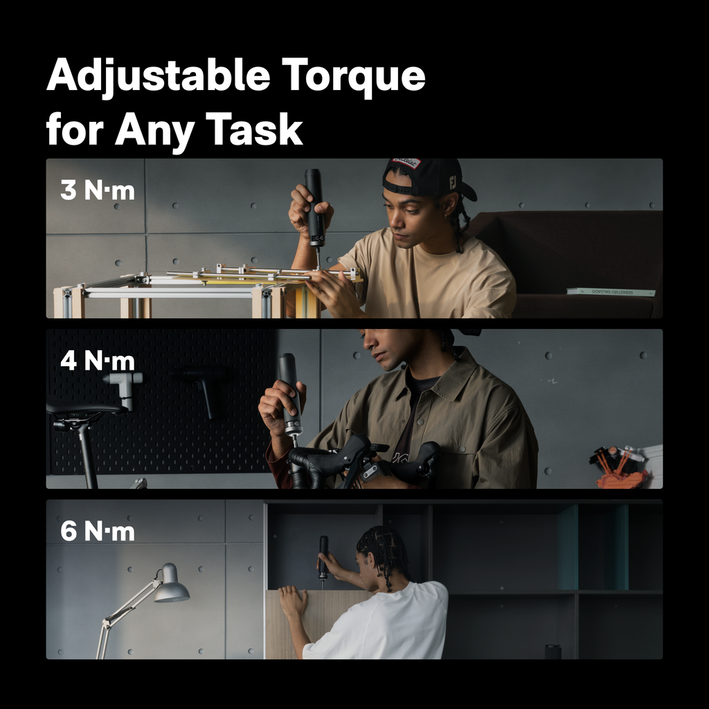 HOTO PixelDrive Cordless Screwdriver – Digital Torque Control