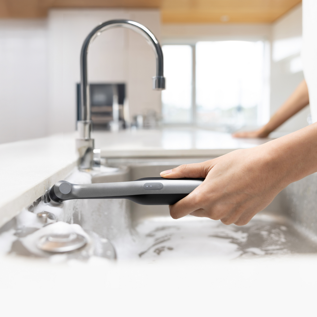 HOTO Wand Cordless Spin Scrubber – Rechargeable Cleaning Brush