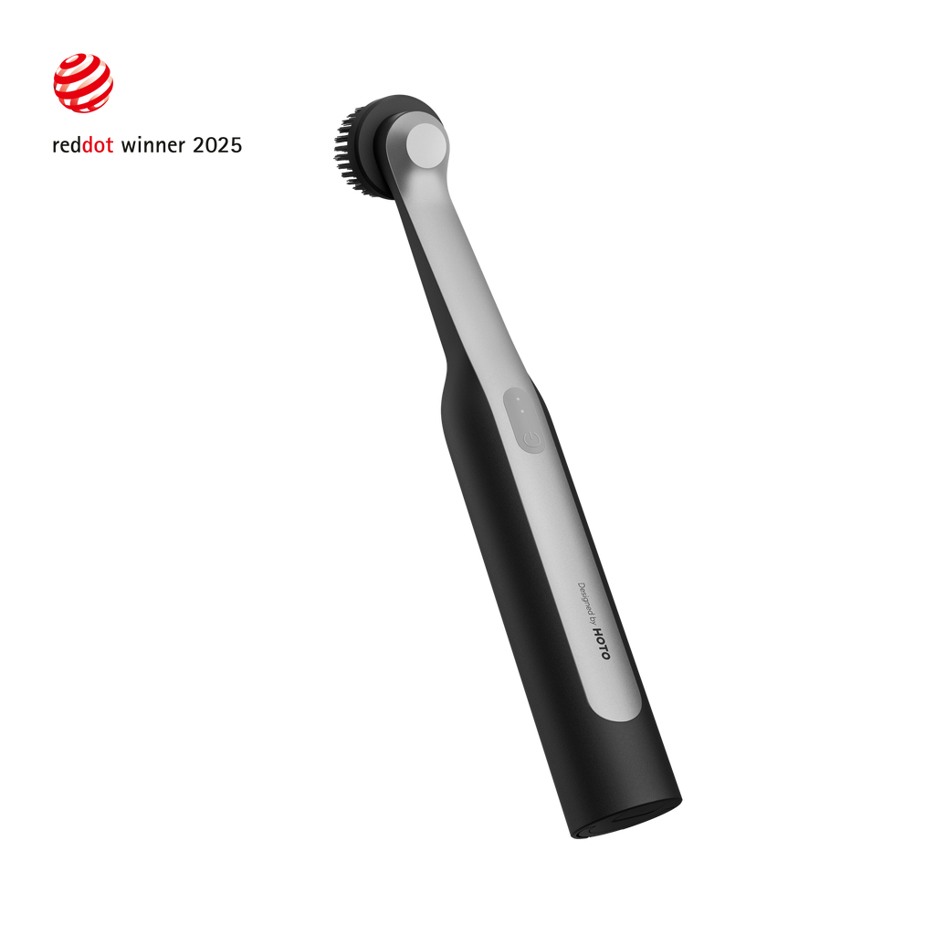 HOTO Wand Cordless Spin Scrubber – Rechargeable Cleaning Brush