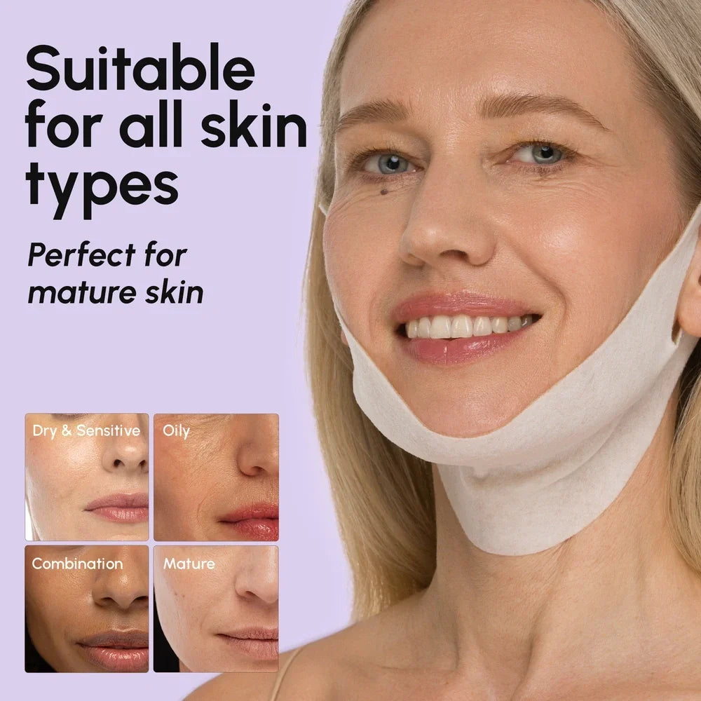 Hyaluronic Acid V-line Lifting Mask 10 PCS