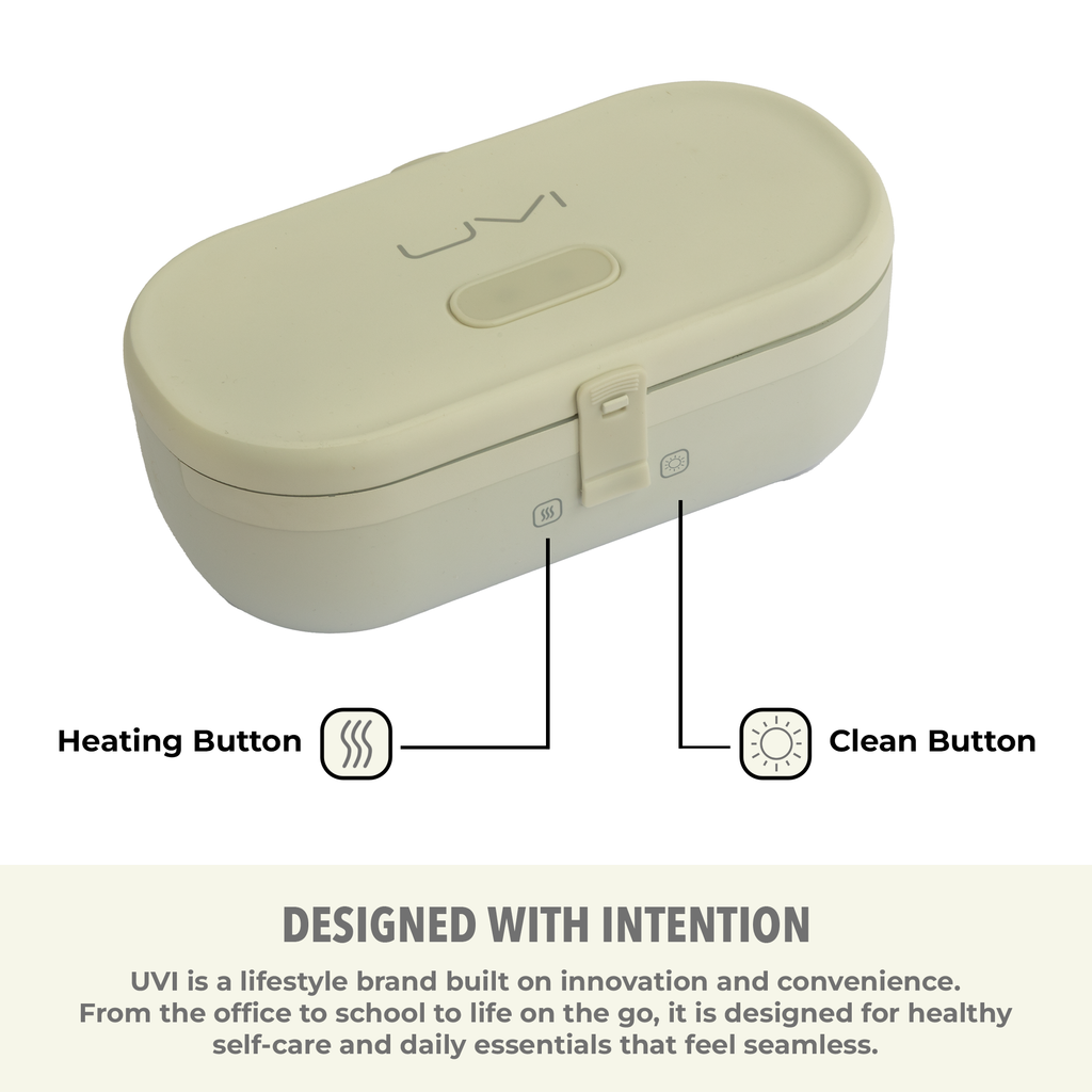 UVI Plus Self-Heating Lunch Box – USB-C, 34 oz