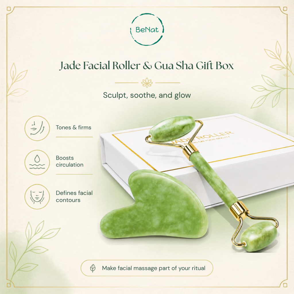 Jade Roller & Gua Sha Gift Box - product photo 3