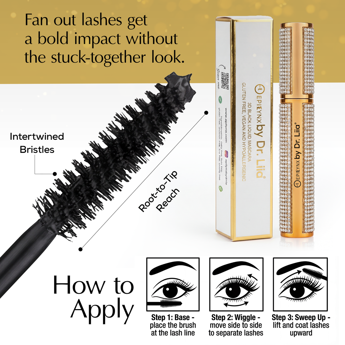 EpiLynx Volumizing Mascara – Black & Blue