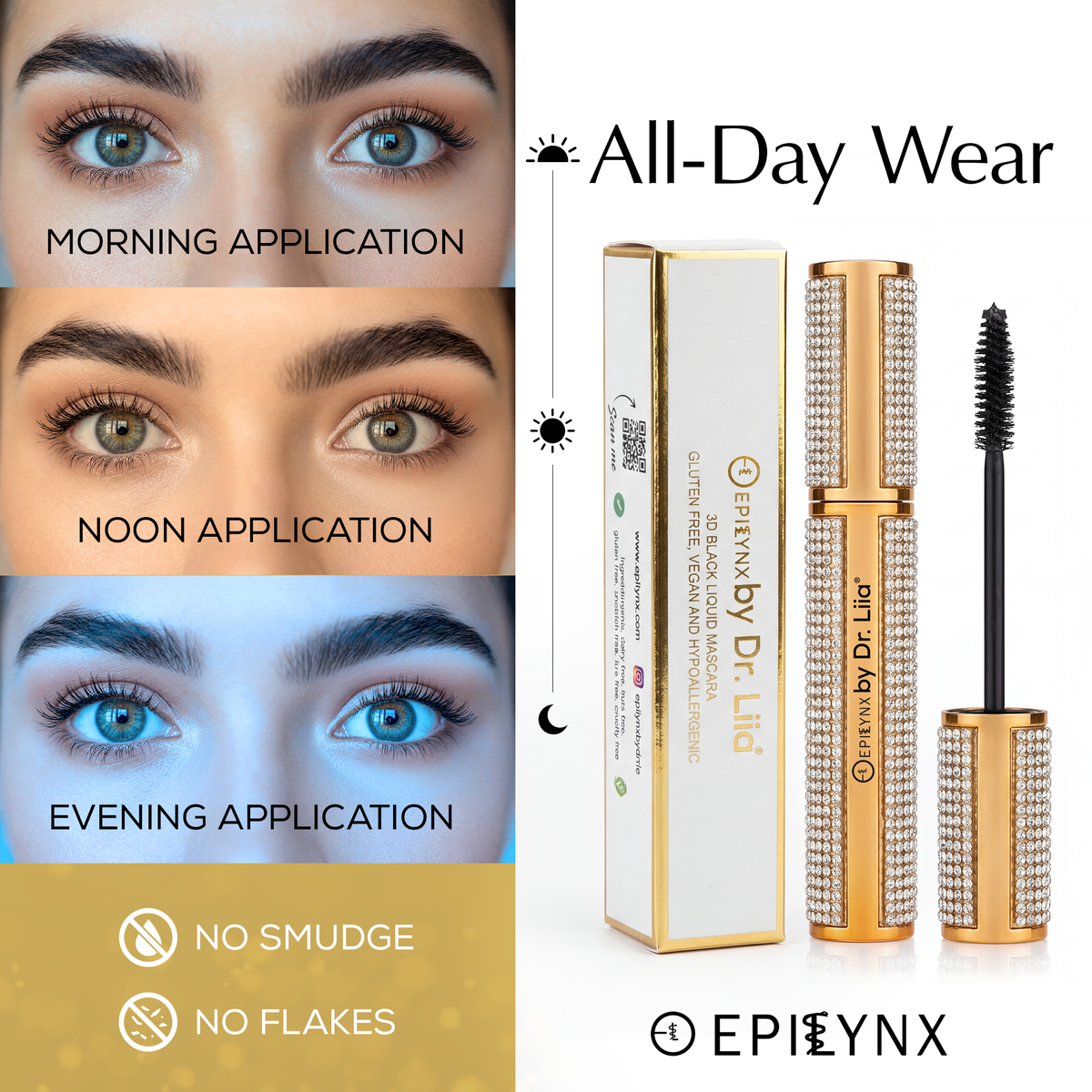 EpiLynx Volumizing Mascara – Black & Blue