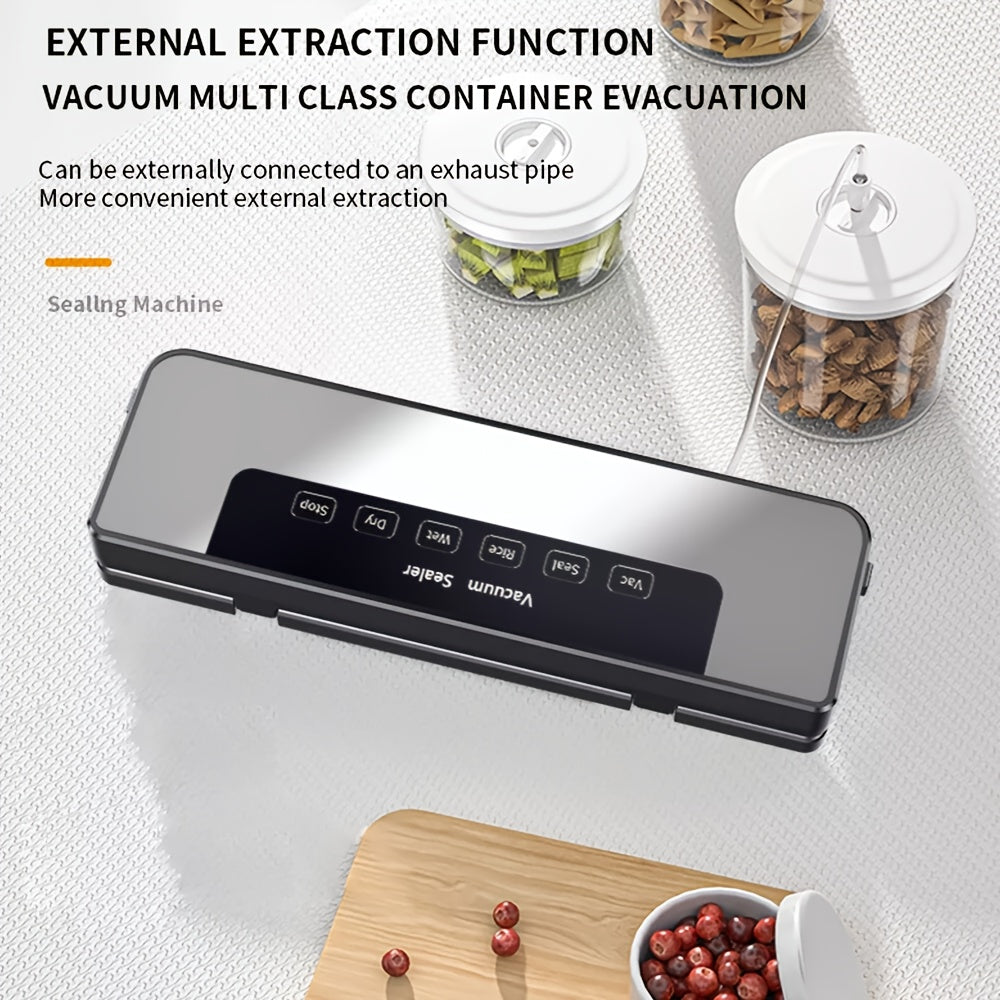 65KPa Automatic Food Vacuum Sealer – Wet & Dry Modes