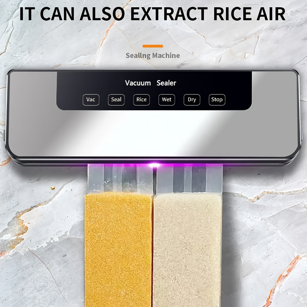 65KPa Automatic Food Vacuum Sealer – Wet & Dry Modes