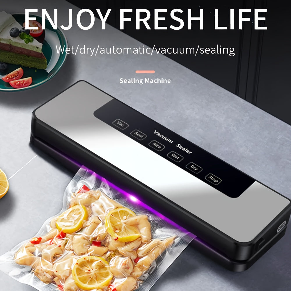 65KPa Automatic Food Vacuum Sealer – Wet & Dry Modes