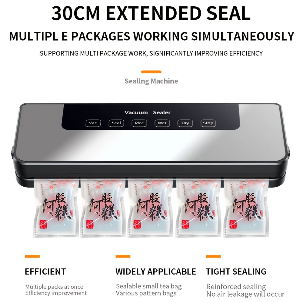 65KPa Automatic Food Vacuum Sealer – Wet & Dry Modes