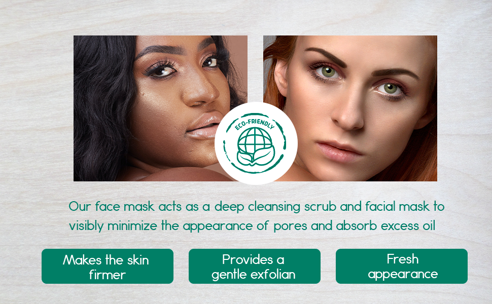 2-pack Activated Charcoal Facial Mask - product photo 5