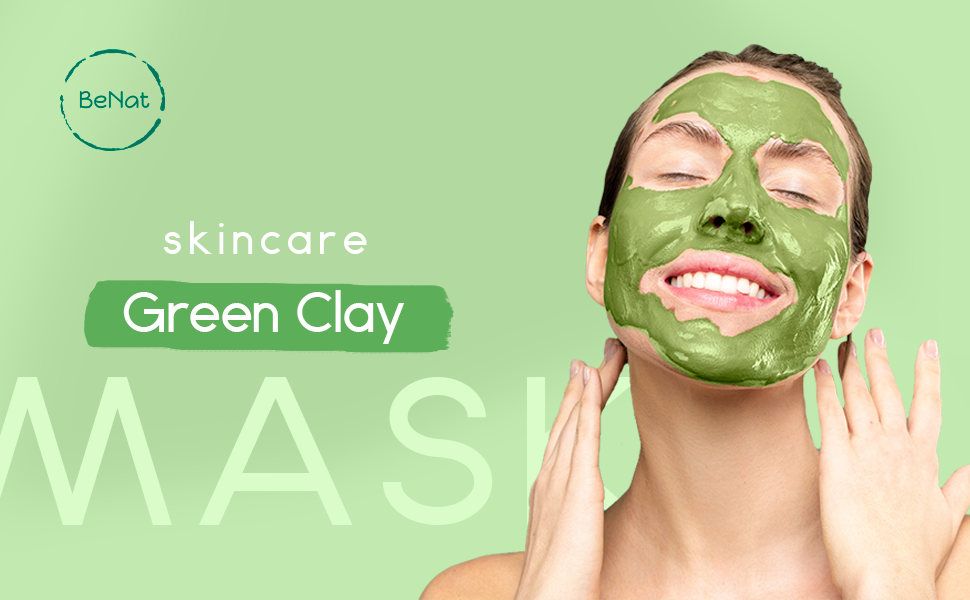 Green Clay Mask | Pore-Refining Facial Detox - product photo 3