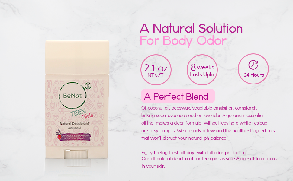 All-Natural Deodorant for Kids & Teens - product photo 8