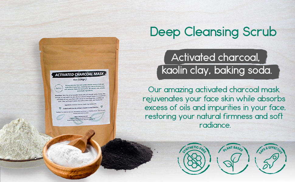 Activated Charcoal + Mud & Arnica Facial Masks Bundle - product photo 8