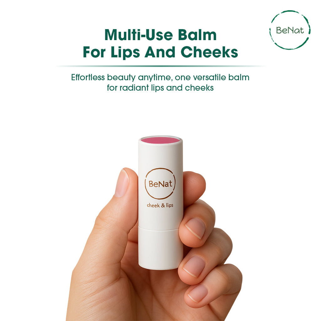 Lip & Cheek Bloom. 2 in 1 Natural Lipstick for Vibrant Color. - product photo 2
