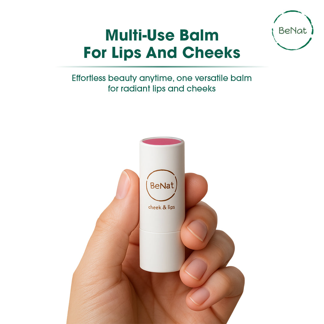 Lip & Cheek Bloom. 2 in 1 Natural Lipstick for Vibrant Color. - product photo 2