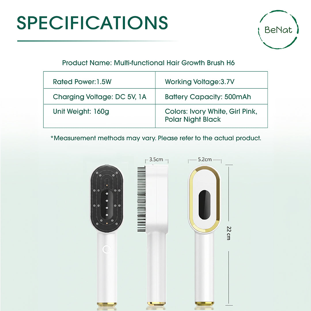Multi-Functional 3-in-1 Scalp Massager and Oil Applicator Brush - product photo 5