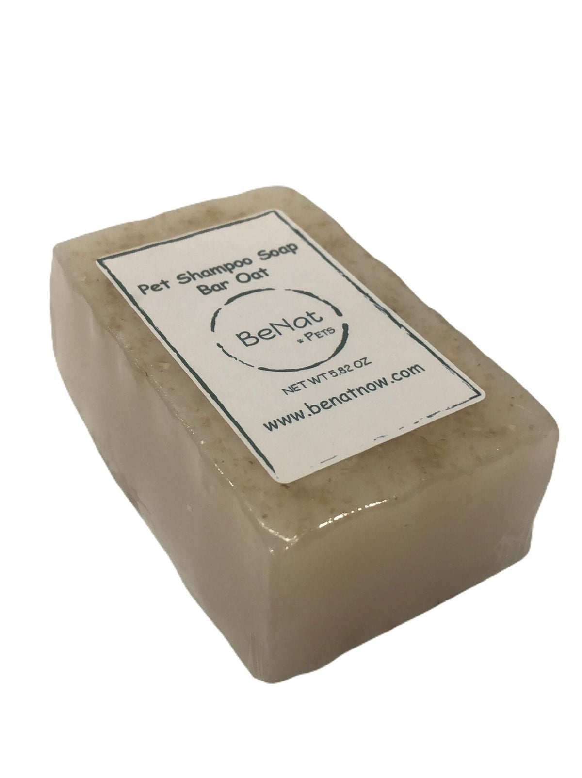 BeNat Pets. All-Natural Pet Shampoo Bar. Oat. 5.8 oz. - product photo 2