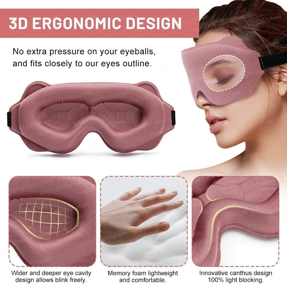 3D Memory Foam Sleep Mask