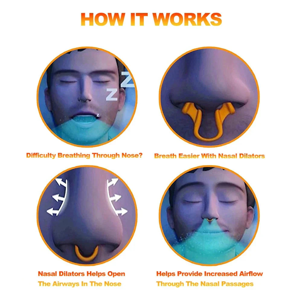 Silicone Nose Clip – One or Two Pieces