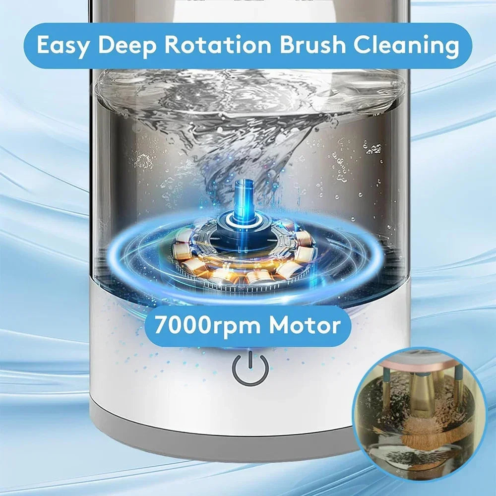 3-in-1 Electric Makeup Brush Cleaner & Drying Rack