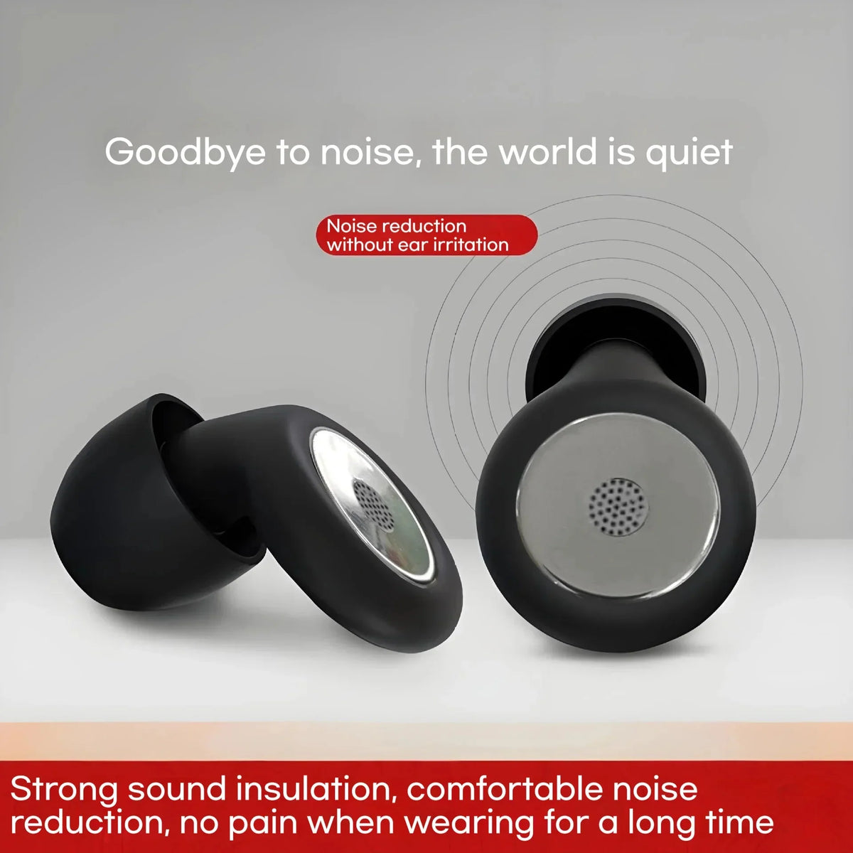 Silicone Sleep Ear Plugs – Waterproof, Noise Reduction