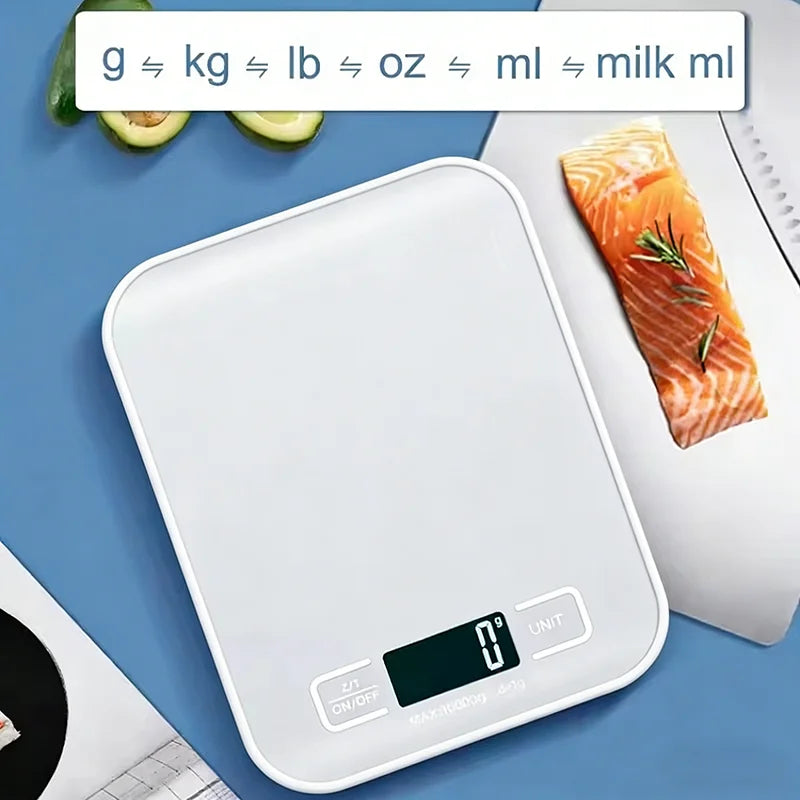 Digital Kitchen Scale with LED Display
