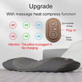 Heated Waist Support Pillow with Electric Massage