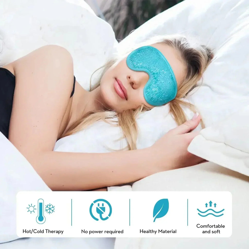 Cooling Eye Mask – PVC Hot & Cold Gel Beads Compress