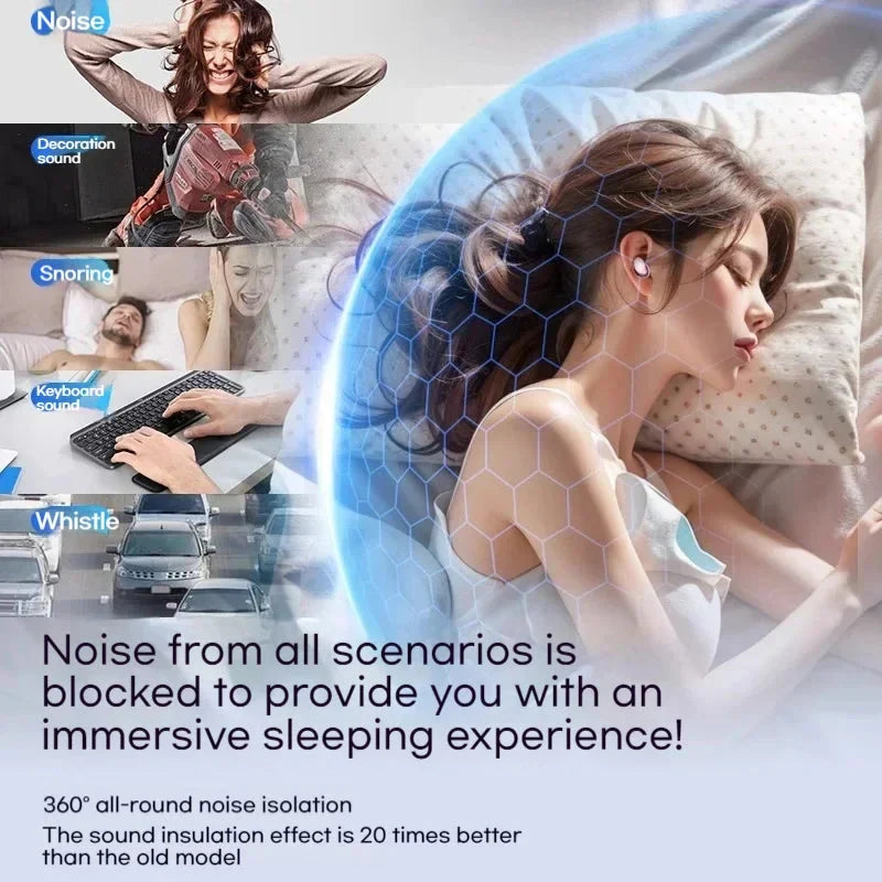 Silicone Sleep Ear Plugs – Waterproof, Noise Reduction