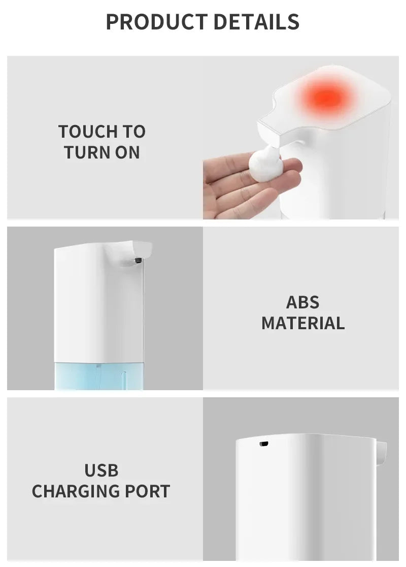Touchless Automatic Foaming Soap Dispenser