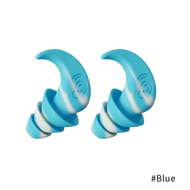 Anti-Noise Silicone Earplugs
