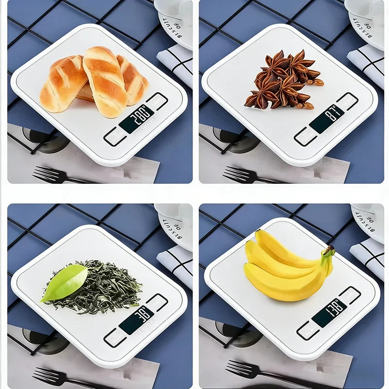 Digital Kitchen Scale with LED Display