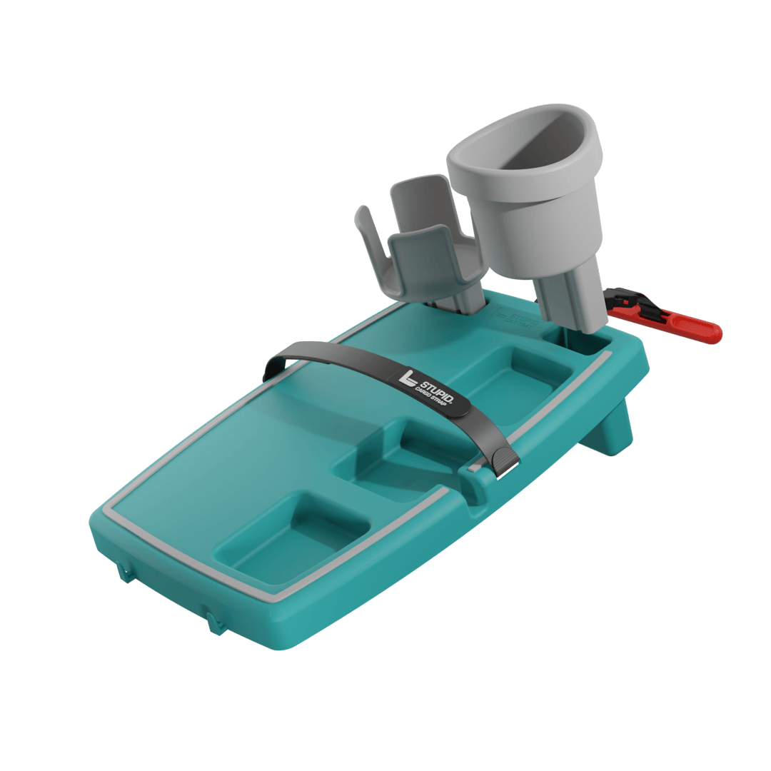 Stupid Car Tray with XL Cup Holders – Drink Holder Bundle