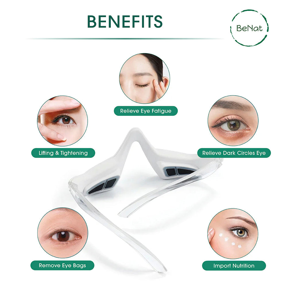 Under-Eye Red Light Therapy Skin Rejuvenation and Relaxation Massager - product photo 3