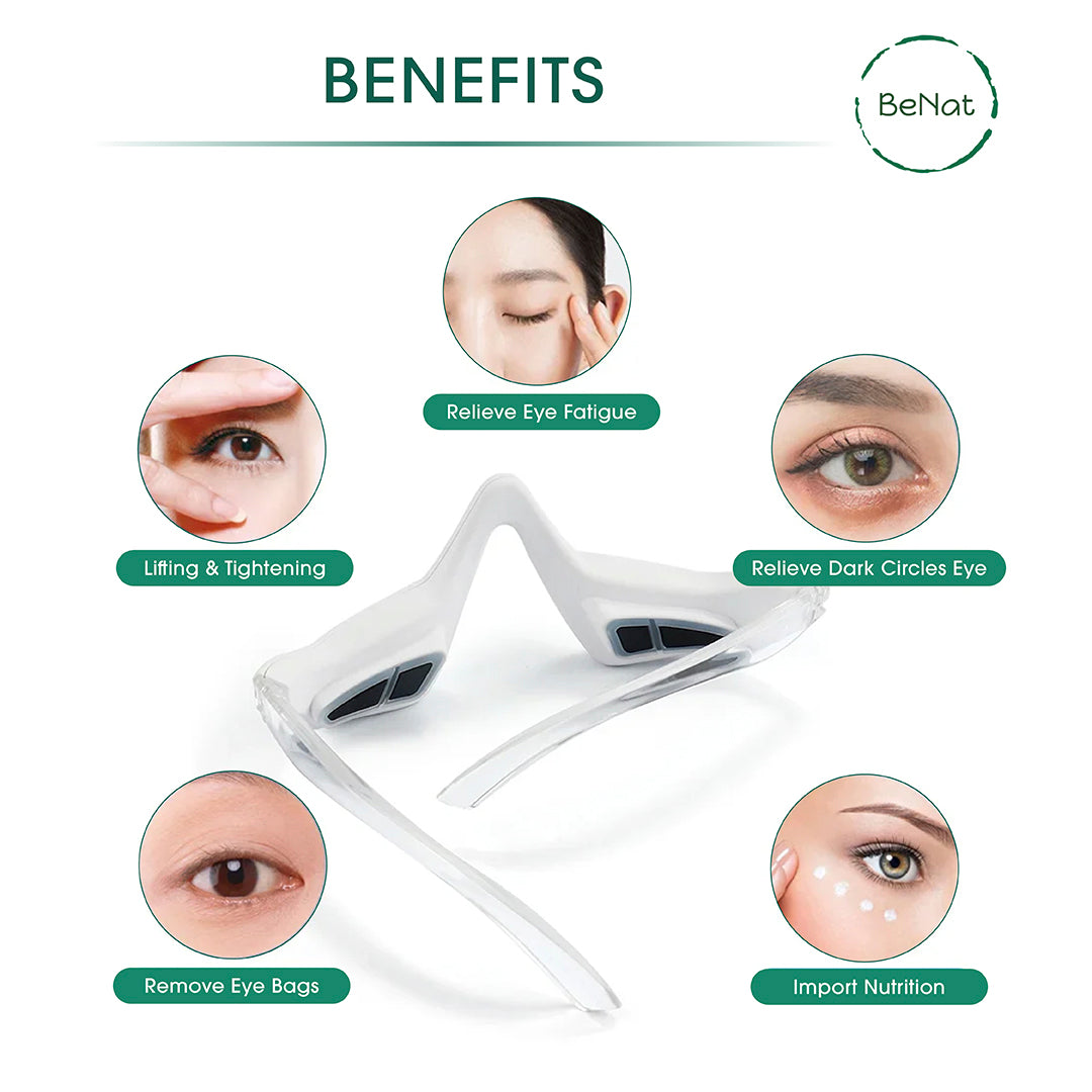 Under-Eye Red Light Therapy Skin Rejuvenation and Relaxation Massager - product photo 3