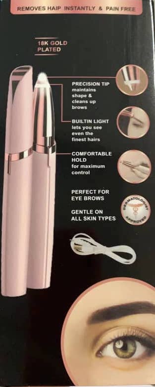 Rechargeable Eyebrow Hair Remover - product photo 7